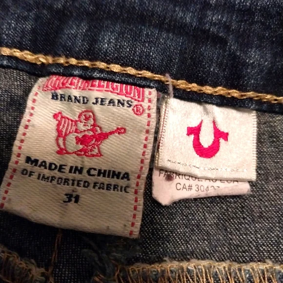 True Religion Cut  Offs - Picture 2 of 3